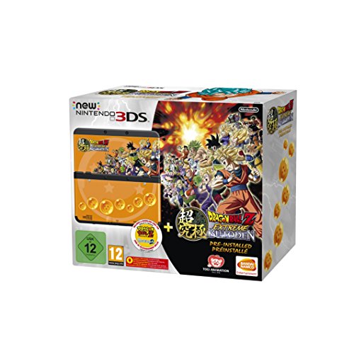Nintendo New 3DS + Dragon Ball Z: Extreme Butoden Pack - videoconsolas portátiles (640 x 480 Pixeles, New Nintendo 3DS, Negro, LCD, ARM11, Analogue / Digital)
