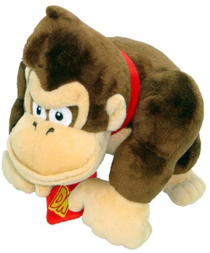 Nintendo Oficial Super Mario Donkey Kong Felpa, 9 "