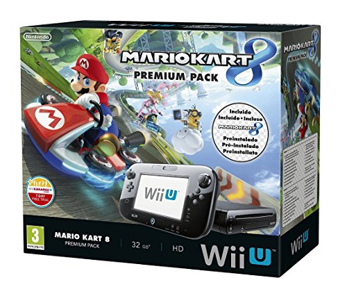 Nintendo Wii U - Consola Premium Pack Mario Kart 8 (Preinstalado) Nintendo Wii U - Consola Premium Pack Mario Kart 8 (Preinstalado)
