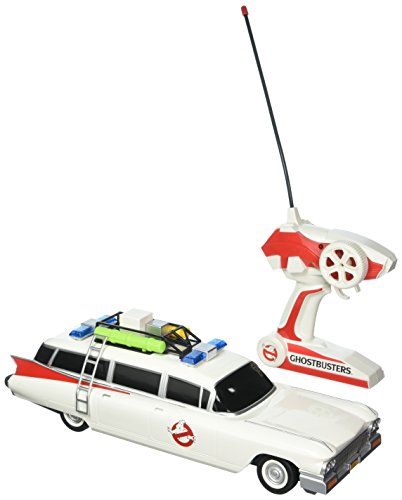 NKOK Coche Ecto-1, Coche de Juguete Cazafantasmas, con Radio-Control, de Estilo clásico, de 35,56 cm NKOK Coche Ecto-1, Coche de Juguete Cazafantasmas, con Radio-Control, de Estilo clásico, de 35,56 cm