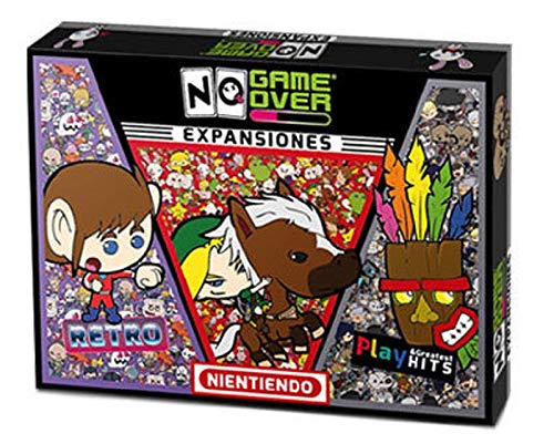 No Game Over- Juego de Mesa 3 Pack Expansiones, Multicolor (0710535488104)