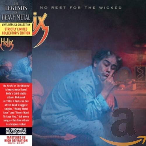 No Rest For the Wicked - Cardboard Sleeve - High-Definition CD Deluxe Vinyl Replica No Rest For the Wicked - Cardboard Sleeve - High-Definition CD Deluxe Vinyl Replica