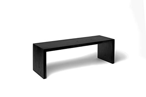 Nokte Banco Fresno Contrachapado Negro 54 x 17 x 16 cm, colecc. Skyline Nokte Banco Fresno Contrachapado Negro 54 x 17 x 16 cm, colecc. Skyline