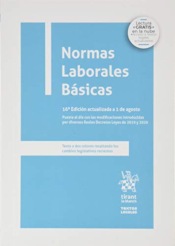 Normas Laborales básicas 16ª Edición 2020 (Textos Legales)