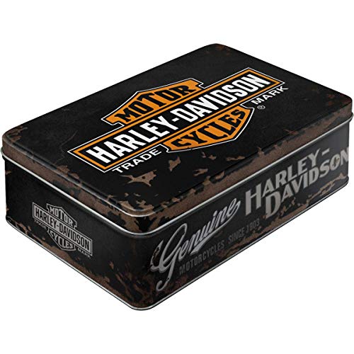 Nostalgic-Art depósito Plana - Harley-Davidson Genuine Nostalgic-Art depósito Plana - Harley-Davidson Genuine