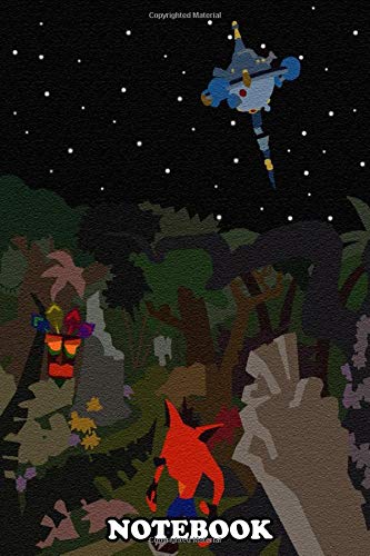 Notebook: Crash Bandicoot , Journal for Writing, College Ruled Size 6" x 9", 110 Pages Notebook: Crash Bandicoot , Journal for Writing, College Ruled Size 6" x 9", 110 Pages