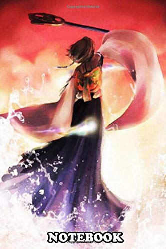 Notebook: Illustration Of Yuna From Final Fantasy X , Journal for Writing, College Ruled Size 6" x 9", 110 Pages
