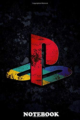 Notebook: Playstation 1 Logo Ps1 , Journal for Writing, College Ruled Size 6" x 9", 110 Pages
