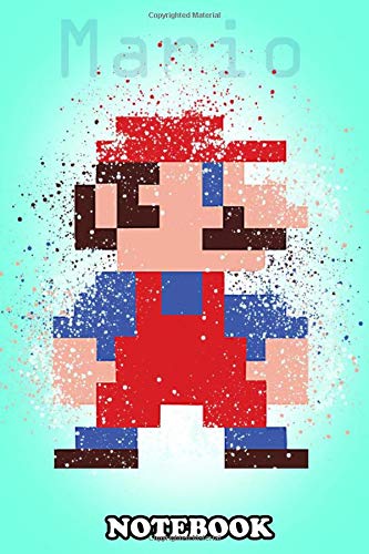 Notebook: The Classic Super Mario , Journal for Writing, College Ruled Size 6" x 9", 110 Pages