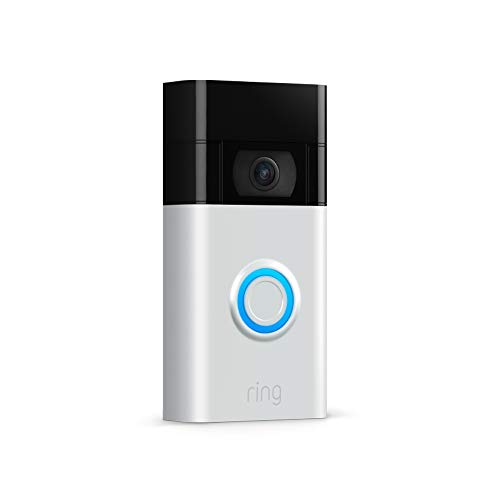 Nuevo Ring Video Doorbell | Vídeo HD 1080p, detección de movimiento avanzada e instalación fácil (2. Gen) | Incluye una prueba de 30 días gratis del plan Ring Protect