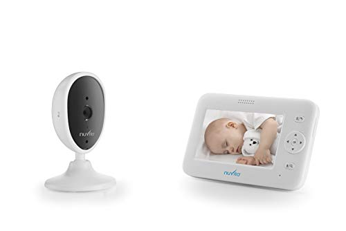 Nuvita 3043 Vigilabebes Inalambrico 4.3" – Escucha Bebes con Camara y Visión Nocturna – Comunicación de 2 Vías – Tecnología VOX – Canción de Cuna y Termómetro – Marca EUROPEA Nuvita 3043 Vigilabebes Inalambrico 4.3" – Escucha Bebes con Camara y Visión Nocturna – Comunicación de 2 Vías – Tecnología VOX – Canción de Cuna y Termómetro – Marca EUROPEA