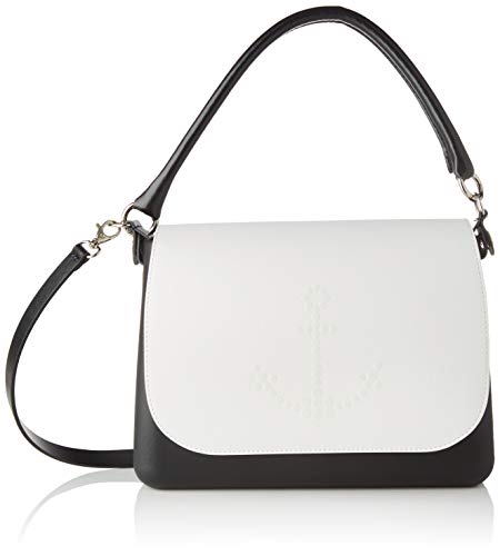 O bagBorsa GlamMujerCarteras de manoNegro (Negro)27x8x19 Centimeters (W x H x L) O bagBorsa GlamMujerCarteras de manoNegro (Negro)27x8x19 Centimeters (W x H x L)