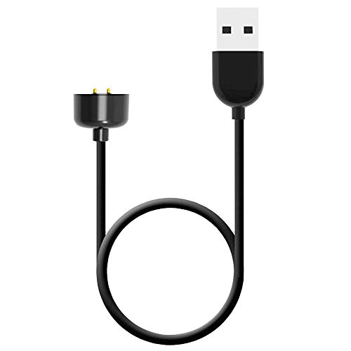 OcioDual Cable de Carga USB 40cm Negro para Reloj Xiaomi Mi Smart Band 5 Cargador Imantado Magntico con Imn Recambio Repuesto OcioDual Cable de Carga USB 40cm Negro para Reloj Xiaomi Mi Smart Band 5 Cargador Imantado Magntico con Imn Recambio Repuesto