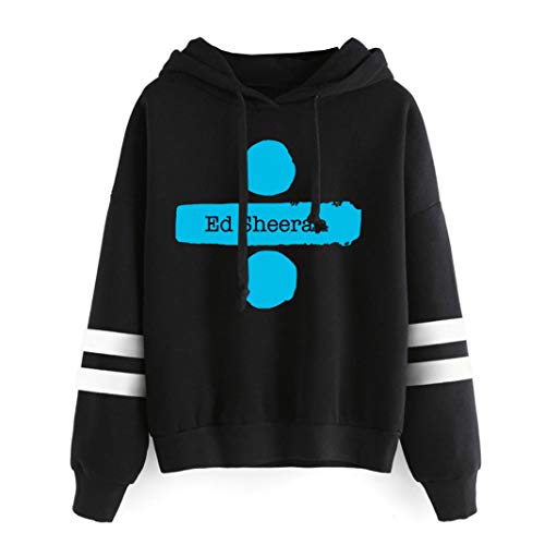 OENKIKIN Ed Sheeran Pullover Suéter Estilo Casual clásico y cómodo con Estilo de Jersey Preferido Sudadera (Color : Black01, Size : M)