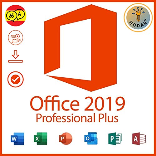 Office 2019 Professional Plus 32/64 bits | Licencia para 1PC ( solo para windows 10 ) | [Descargar] - Entrega 1-24h por E-mail