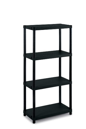 OKT Kids De octubre 10025800000 Regal 3060S/4, Estantería, Negro, 60x30x132 cm OKT Kids De octubre 10025800000 Regal 3060S/4, Estantería, Negro, 60x30x132 cm