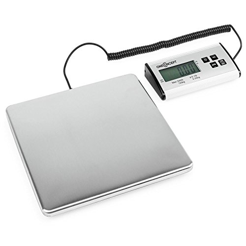 oneConcept Marketee balanza digital para paquetes 150kg 27x27 cm (Báscula digital de precisión, intervalos de 50gr, función conteo y tara, apto funcionamiento a pilas) oneConcept Marketee balanza digital para paquetes 150kg 27x27 cm (Báscula digital de precisión, intervalos de 50gr, función conteo y tara, apto funcionamiento a pilas)