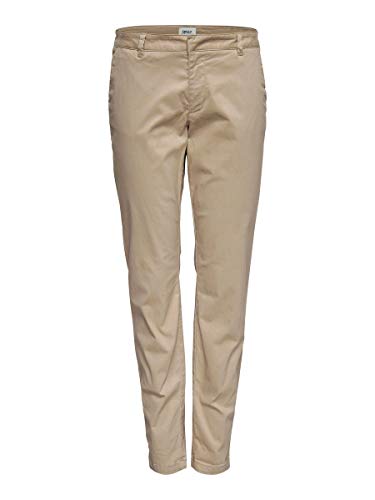 Only Onlmonaco Reg Chino Pnt Noos Pantalones, Beige (Nomad Nomad), 40 /L32 (Talla del Fabricante: 40) para Mujer