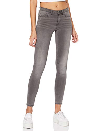 Only Onlroyal Reg SK Dnm Jeans Bj312 Noos Vaqueros Skinny, Gris (Dark Grey Denim Dark Grey Denim), 26W / 32L para Mujer Only Onlroyal Reg SK Dnm Jeans Bj312 Noos Vaqueros Skinny, Gris (Dark Grey Denim Dark Grey Denim), 26W / 32L para Mujer