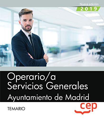 Operario/a servicios generales ayuntamiento madrid temario