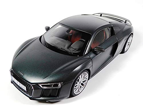 OPO 10 - 1/18 KYOSHO Car Compatible con Audi Sport R8 V10 Plus Coupé - 1:18 Green Camouflage (036008)