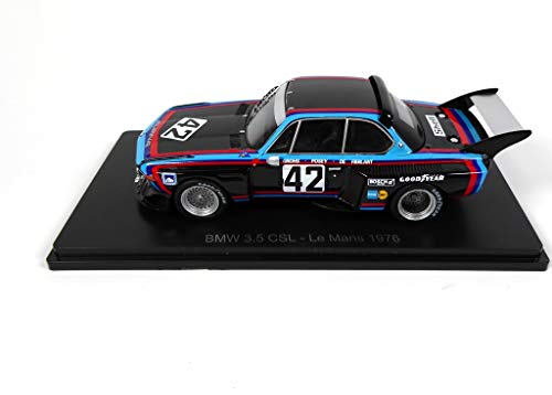 OPO 10 - Compatible con BMW 3.5 CSL - Posey-De Fierlandt-Grohs - Le Mans 1976 - Spark 1/43 para Hachette Japon (13)