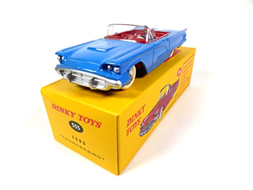 OPO 10 - Dinky Toys Atlas - Ford Thunderbird Blue 555 1:43 (MB427)