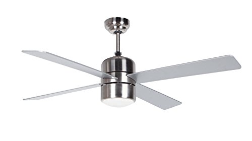 Orbegozo CP 72120 Ventilador de techo con luz y mando a distancia, 4 palas, 105 cm de diámetro, potencia de 60 W y 3 velocidades Orbegozo CP 72120 Ventilador de techo con luz y mando a distancia, 4 palas, 105 cm de diámetro, potencia de 60 W y 3 velocidades