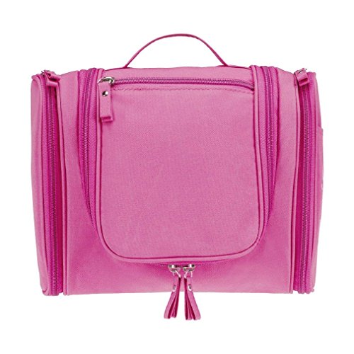 Organizador de Maquillaje Impermeable, Bolsa para Maquillaje de Viaje Extra Grande Bolsa de Lavado de Ducha Impermeable Personal Bolsa de Viaje con Gancho (Rosa) Organizador de Maquillaje Impermeable, Bolsa para Maquillaje de Viaje Extra Grande Bolsa de Lavado de Ducha Impermeable Personal Bolsa de Viaje con Gancho (Rosa)
