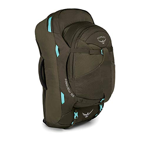 Osprey Fairview 55 Women's Travel Pack with 13L Detachable Daypack - Misty Grey (WS/WM) Osprey Fairview 55 Women's Travel Pack with 13L Detachable Daypack - Misty Grey (WS/WM)