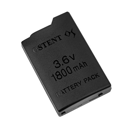 OSTENT Alta Capacidad Calidad Real 1800mAh 3.6V Recargable Batería Paquete Reemplazo Litio Ion para Sony PSP 1000 PSP-110 Consola OSTENT Alta Capacidad Calidad Real 1800mAh 3.6V Recargable Batería Paquete Reemplazo Litio Ion para Sony PSP 1000 PSP-110 Consola