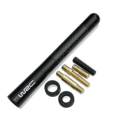 OxoxO Stubby Antena de 4,7 pulgadas de fibra de carbono para coche AM/FM Radio WRC para Ford F150 F250 F350 E150 Mustang Escape Explorer Focus Ranger Raptor Truck Transit Todos los modelos OxoxO Stubby Antena de 4,7 pulgadas de fibra de carbono para coche AM/FM Radio WRC para Ford F150 F250 F350 E150 Mustang Escape Explorer Focus Ranger Raptor Truck Transit Todos los modelos
