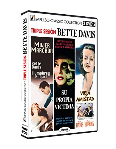 Pack 3 DVDs Bette Davis Mujer Marcada + Su Propia Victima + Vieja Amistad Pack 3 DVDs Bette Davis Mujer Marcada + Su Propia Victima + Vieja Amistad