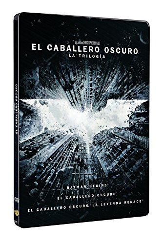 Pack Batman: Batman Begins, El Caballero Oscuro, La Leyenda Renace Steelbook [DVD]