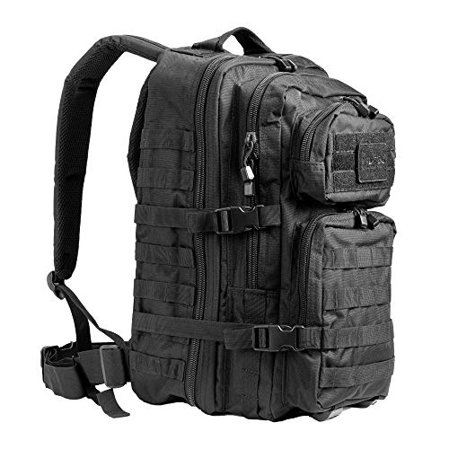 Pack de asalto MOLLE táctico con mochila de patrulla 36L, Negro Pack de asalto MOLLE táctico con mochila de patrulla 36L, Negro
