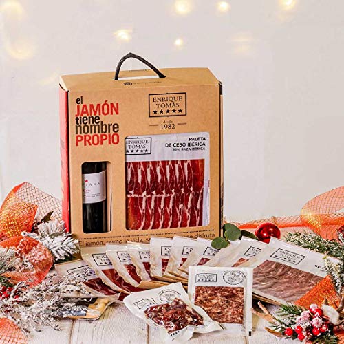 PACK JAMÓN Y VINO - Paleta de Cebo 50% Ibérica