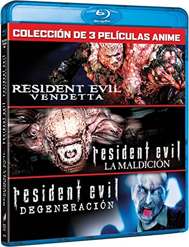 Pack Resident Evil: Vendetta (3 Peliculas) [Blu-ray]