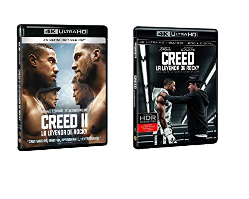 Pack Rocky - Incluye: Creed II La Leyenda De Rocky + Creed La Leyenda De Rocky 4k Uhd [Blu-ray]