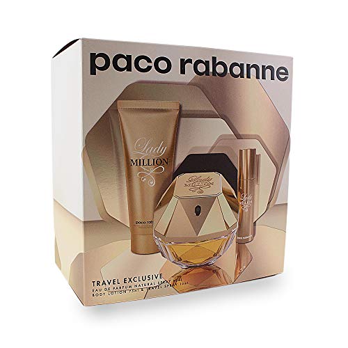 Paco Rabanne Lady Million Edp Vapo 80 Ml+ Bl75 +Ts10 150 g Paco Rabanne Lady Million Edp Vapo 80 Ml+ Bl75 +Ts10 150 g