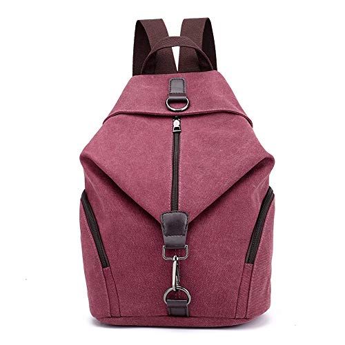 Padgene Mochila de Lona para Mujer, Bolsa De Viaje De Gran Capacidad Informal De La Vendimia Bolso Mochila Mujer Casual Para Vacaciones Viajes Senderismo Camping (Morado) Padgene Mochila de Lona para Mujer, Bolsa De Viaje De Gran Capacidad Informal De La Vendimia Bolso Mochila Mujer Casual Para Vacaciones Viajes Senderismo Camping (Morado)