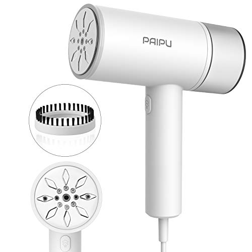 PAIPU Plancha Vertical Vapor 1200W, Depósito 200ml, 20s Calentando Rápidamente,Elimina Arrugas, Olores y Desinfecta, con Cepillo para Tejidos Gruesos, Plancha Vertical para Hogar y Viaje PAIPU Plancha Vertical Vapor 1200W, Depósito 200ml, 20s Calentando Rápidamente,Elimina Arrugas, Olores y Desinfecta, con Cepillo para Tejidos Gruesos, Plancha Vertical para Hogar y Viaje