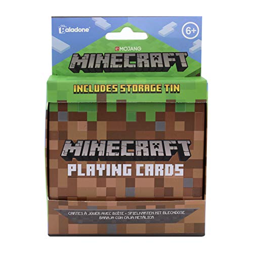 Paladone-PP6587MCF Juego de cartas Minecraft, Multicolor (PP6587MCF) , color/modelo surtido Paladone-PP6587MCF Juego de cartas Minecraft, Multicolor (PP6587MCF) , color/modelo surtido