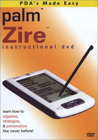 Palm Handheld Zire Instructional Training DVD