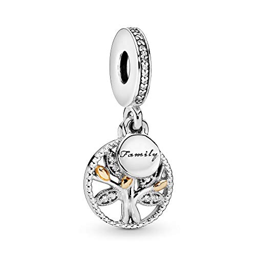 PANDORA Accesorios Mujer Oro Vermeil circón Talla Baguette