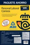 Paquete Ahorro Personal Laboral Correos 2020. Ahorra 68 € (incluye Temarios 1 y 2; Test; Nuevos test comentados y argumentados; Simulacros de Examen 1 y 2; Psicotécnico y acceso a Curso Oro)