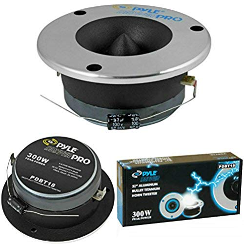 PAREJA DE SUPER TWEETER PYLE PDBT18 DE 300 WATT RMS Y 600 WATT MAX A PAREJA DE 10,00 CM DE DIÁMETRO 4" Y 99 DB X PUERTAS PORTERO ES MONTANTES COCHE CON REDUCIDA PROFUNDIDAD' 3,60 CM PAREJA DE SUPER TWEETER PYLE PDBT18 DE 300 WATT RMS Y 600 WATT MAX A PAREJA DE 10,00 CM DE DIÁMETRO 4" Y 99 DB X PUERTAS PORTERO ES MONTANTES COCHE CON REDUCIDA PROFUNDIDAD' 3,60 CM