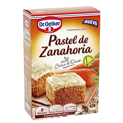 Pastel de zanahoria Dr. Oetker (1 unidad) Pastel de zanahoria Dr. Oetker (1 unidad)