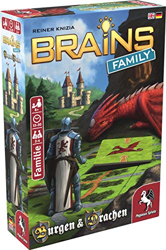 Pegasus Spiele Brains Family 51811G - Castillos y Dragones Pegasus Spiele Brains Family 51811G - Castillos y Dragones