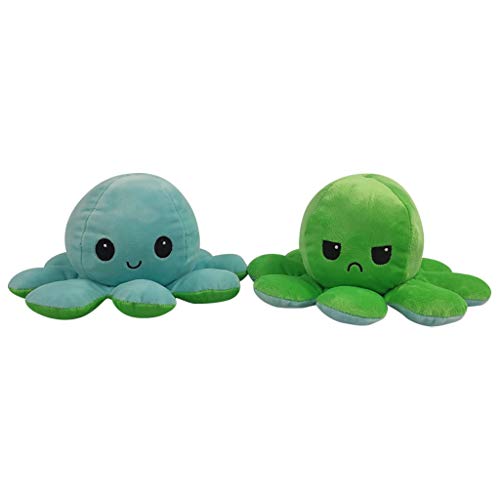 Peluche de Pulpo Reversible, Bonitos Juguetes de Peluche muñeco Vibrante de Doble Cara el Pulpo Reversible Original de Felpa Bonitos Juguetes de Peluche para Niños, Cumpleaños Navidad (E) Peluche de Pulpo Reversible, Bonitos Juguetes de Peluche muñeco Vibrante de Doble Cara el Pulpo Reversible Original de Felpa Bonitos Juguetes de Peluche para Niños, Cumpleaños Navidad (E)