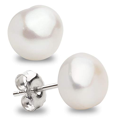 Pendientes de Mujer de Perlas Cultivadas de Agua Dulce Barrocas Blancas SECRET & YOU - Plata de Ley de 925 milésimas - Disponibles en 6 tallas desde 9-10 mm hasta 13-14 mm Pendientes de Mujer de Perlas Cultivadas de Agua Dulce Barrocas Blancas SECRET & YOU - Plata de Ley de 925 milésimas - Disponibles en 6 tallas desde 9-10 mm hasta 13-14 mm